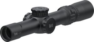 Collaborating with the top shooters, NEW Service rifle scope 1-4.5x24mm (SFP) will be released