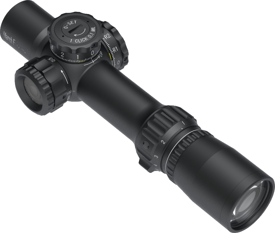 New concept model March-F 1-10×24 FFP Shorty Scope | Products