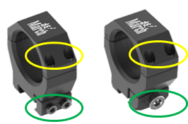Recommended mounting position and torque value for March Scopes