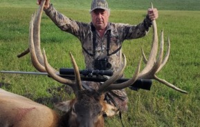 Elk hunt with 3-24×42 Saskatchewan, Canada