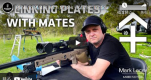 Kaizen Tactical (オーストラリア) による 5-40x56FFP マーチ スコープでプレートを鳴らす楽しいビデオ