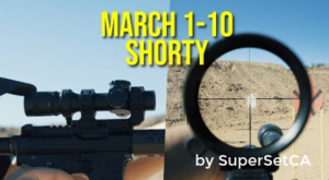 March 1-10×24 FFP Shorty scope with dual reticle – Youtube review by SuperSetCA