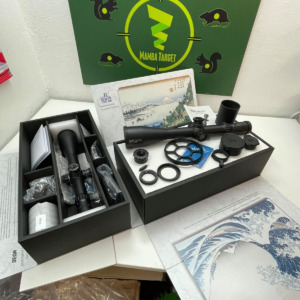 Unboxing the FT Package (10-60×56 High Master March Scope & accessories for Field Target) by Mamba Target