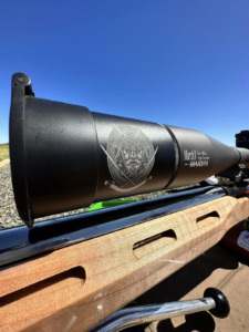 8-80×56 High Master Majesta scope with a MD disk (modifier disk) at F Class World Championships in ZA