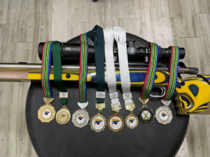 Congratulations to Rob Lishman (RSA) winning 8 medals at the South African Open & the F-Class World Championships!