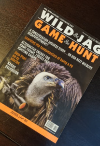 March 5-42×56 High Master Wide Angle Scope is featured in the Wild & Jag / Game & Hunt magazine in South Africa!