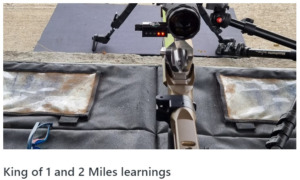 An interesting article “King of 1 Mile and 2 Mile Learnings” by Rifle Talk