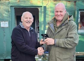 Felicitări lui Mark Rackley (Marea Britanie) pentru că a câștigat clasa de veterani la runda UKAHFT la Redfearns!