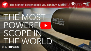 “The highest power scope you can buy: March Majesta 8-80×56” review video by Moondog 2A