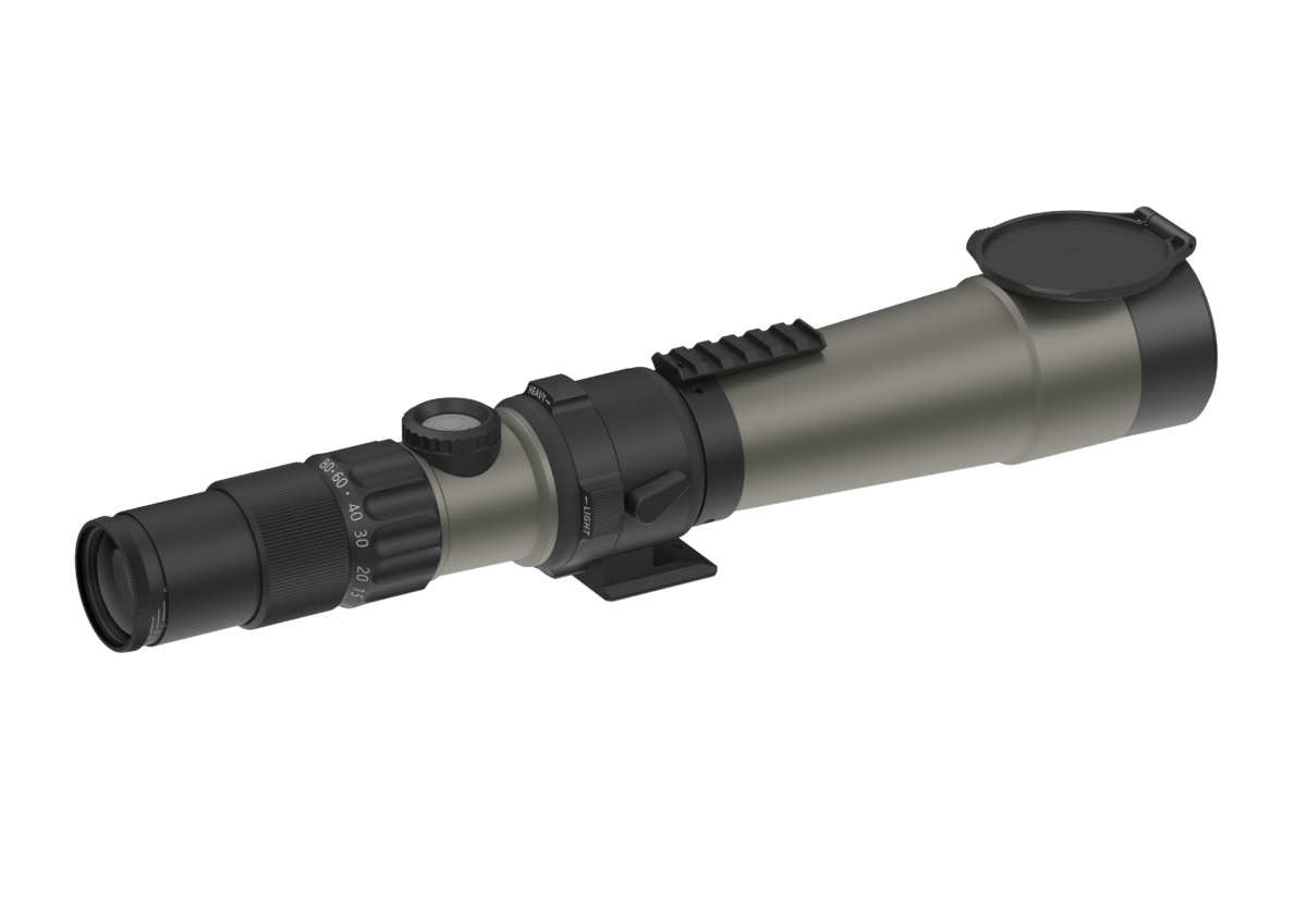 DT80HV56RI-AR (SFP Tracking Scope, with reticle & accessory rail, Illumi)