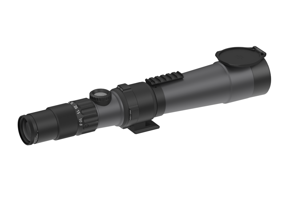 DT80HV56RI-AR (SFP Tracking Scope, with reticle & accessory rail, Illumi)