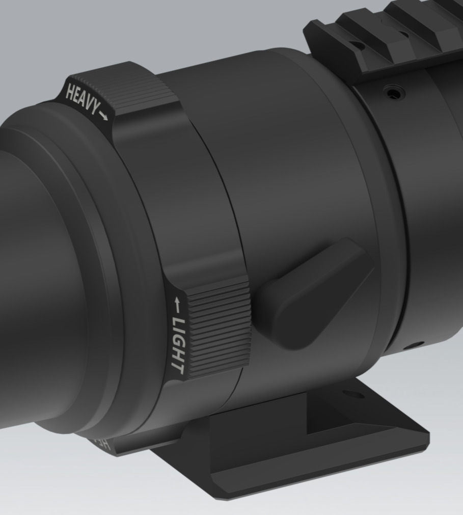 DT60HV56FRI-AR (FFP Tracking Scope, with reticle & accessory rail, Illumi)